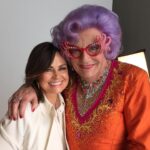 Lisa Wilkinson Instagram - “I always liked the thought that there were people in the world devoted to making others laugh.” - Barry Humphries. What a Dame. What a life. What a legacy of laughter. And yet, for all your searing comic genius, it’s your kindness I will always remember. Vale Barry Humphries. You will be truly missed.