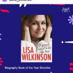 Lisa Wilkinson Instagram - So unbelievably honoured to find out that “It Wasn’t Meant To Be Like This” has been nominated and now, today, shortlisted in the final five for The Australian Book Industry Awards for Book Of The Year (Biography). Thank you @abia_awards and @harpercollinsaustralia … and to everyone who has taken the time and trouble to send me so many heartfelt messages over the last six months, and especially to those who have shared with me so much of your own stories. You have no idea how much those precious words have meant to me. 🙏🌺😘