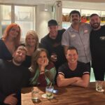 Lisa Wilkinson Instagram - Don’t let those glasses of water fool you… A big pre-Logies night with a bunch of total legends. 🎉😎 #squad @pjhelliar @dylanalcott @angelabishop10 @chantelle_otten_sexologist @rovemcmanus @tonaaayy @nonstoptomgleeson #logies #tvweeklogies