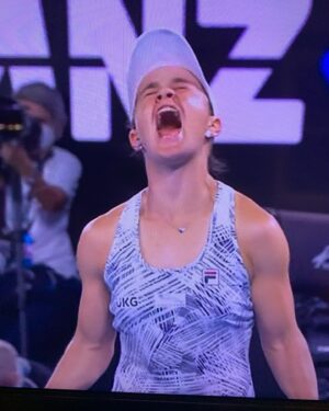 Lisa Wilkinson Instagram - “It can’t be easy playing with the weight of the country on your shoulders but Ash just takes it all in her stride.”
So well said @woodbridge.todd - and how incredibly special to have Cathy Freeman there watching in the stands and Evonne Goolagong Cawley presenting the Australian Open trophy.
@ashbarty you are an inspiration on every, single, level. 👏👏👏👏👏👏👏👏👏👏👏👏👏
#bartyparty