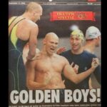 Lisa Wilkinson Instagram - Life is fragile. And no-one knows that better right now, than multi-Olympic-gold-medallist and former seven-time World Record holding champion swimmer, @michaelklim1. Since his days smashing it in the pool alongside lifelong buddies, Ian Thorpe, Daniel Kowalski and Chris Fydler, Michael’s world has now become one of chronic pain and endless hospital stays, after he was diagnosed with a crippling auto-immune disorder with no known cure, called CIDP. Those legs and feet that years ago propelled him to greatness in the water have been eaten away and left him unable to walk, unassisted. And his future right now is unknown. Tonight, on the Sunday Project, I sit down with Michael, his wonderful partner Michelle, and gorgeous kids, Stella, Rocco and Frankie, who are all fighting alongside him to try and raise awareness of this crippling disorder. This disease is incredibly cruel, and Michael is, quite simply, a beautiful man. Tonight, 6.30pm on @theprojecttv on @channel10au @ian.thorpe @michelleowen @fydes02 @danielkowalski775