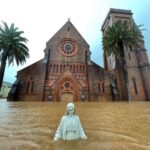 Lisa Wilkinson Instagram - It’s just about impossible for me to put into words what I’ve seen on the ground here in Lismore this week. Lives and livelihoods destroyed, hearts broken, homes beyond repair, their entire contents - everything these beautiful families once held dear - now mud-soaked and strewn in metres-high piles on the footpath awaiting giant garbage trucks heading for the tip. Tables they once sat at, beds they once slept in, photos they once cherished, bikes, dolls, toys, fridges, TVs…every momento part of someone’s story, every broken tile a piece of someone’s home. I’ve found myself as we’ve walked these streets, imagining the robust lives that just two weeks ago were being lived here never knowing what was heading their way. These homes are now empty, most uninhabitable, their windows wide open hoping to extinguish the unmistakable gut-punching smell that floods leave behind. It’s the smell of death, rotting garbage, raw sewerage and mud. There are no dogs barking or birds tweeting, it’s just silent and that’s not what this area is. It’s normally so loud and colourful and now all you hear is the sound of gurneys and generators and helicopters. The devastation here is unimaginable, thousands upon thousands of people have been displaced, living in temporary accomodation, many living off the kindness of strangers. Those who are still here are raw, exhausted, and running on adrenaline, but the community spirit is incredible. That alone though won’t keep them going. Government response and assistance has been slow and in some cases non-existent, many are uninsured because of sky-high premiums, and tricky clauses…so they desperately need our help. This will take years to fix. So if you can spare anything at all, the following organisations are doing wonderful work not just in Lismore, but in ALL the affected flood zones of the last few weeks in NSW and QLD. Whatever you can spare, thank u. And please know it WILL make a difference🙏💔 @givit_aus @lifelineaustralia @salvosau @aussiehelpinghands @redcrossau Let’s do this!!! 🇦🇺 #flood #floods #lismore St Carthage’s Cathedral 📸 by Kirran Shah.