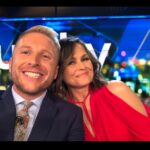 Lisa Wilkinson Instagram - Chrissie hols over…and back at @theprojecttv desk all this week with this lovely human. Tonight I sit down for what turned out to be a stunning chat with the exquisite Oscar-winning actress Charlize Theron. Hope you can join us from 6.30pm. X PS. And at 7.30, right after us, the 2022 launch of “I’m A Celebrity Get Me Out Of Here” with two more knockout humans, @ladyjuliamorris & @drchrisbrown Happy new year, indeed!! @imacelebrityau @channel10au @charlizeafrica