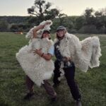 Lisseth Chavez Instagram - Left civilization for a week and came back with a tribe! 🐐 HIDE CAMP: Where we spent a week unplugged, communing with goats, whispered to cottonwood trees, danced under the stars around crackling fires. We went back to basics & embraced our primitive ancestral skills. A huge Thank you thank you to @caprakhan & Rain Gorenc for guiding and sharing this experience with us🤍 Thank you for teaching us old ways, for sharing your home with us, for the memories we created, I’m Truly grateful for it alllll 🥹🙏🏽