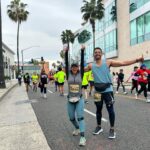 Lisseth Chavez Instagram - I. cannot. move. —- but I freaking did it!!!!!! I ran a freaking MARATHON 26.2 miles under my belt🤓🎖️ thank you @lamarathon volunteers for blessing us with energy, water & snacks. What an incredible experience🙏🏽🥹 Also, thank you brother for pushing meeeee through the whole timeee🥹🫶🏽 I love youuuuuuuuu💪🏽❤️