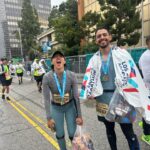 Lisseth Chavez Instagram - I. cannot. move. —- but I freaking did it!!!!!! I ran a freaking MARATHON 26.2 miles under my belt🤓🎖️ thank you @lamarathon volunteers for blessing us with energy, water & snacks. What an incredible experience🙏🏽🥹 Also, thank you brother for pushing meeeee through the whole timeee🥹🫶🏽 I love youuuuuuuuu💪🏽❤️