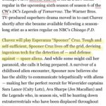 Lisseth Chavez Instagram - HELLOOOOO LEGENDS! Looks like I’ll be joining the DC Universe 🙌🏽so many changes this year, feeling grateful for this opportunity. I cant wait for you all to meet Esperanza aka SPOONER. Canada🇨🇦 I’m looking forward to calling you my second home🤘🏽. I’m ready for this new journey-LETS KICK SOME ASS!! 💥