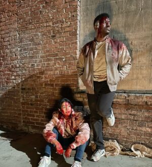 Lisseth Chavez Instagram - So. Much. Blood. 

Tune into our season finale of @therookieabc 🚔
See you all tonight🎬