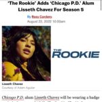 Lisseth Chavez Instagram – Meet your newest rookie 💪🏽 #TheRookie