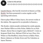 Lisseth Chavez Instagram – 🥹🙏🏽🙏🏽 LETS GOOOOOO!!!!! @therookieabc @abcnetwork 👏🏽👏🏽👏🏽