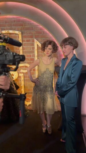Liv Lisa Fries Instagram - @tussaudsberlin  Styling @kamilla_richter @galvanlondon @missoni  Hair and make up @claudia_rotoli