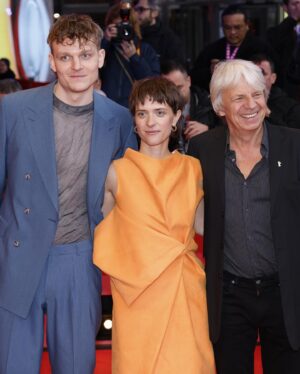 Liv Lisa Fries Instagram - Premiere of „FROM HILDE, WITH LOVE“ by Andreas Dresen in competition @berlinale 💥 @pandorafilmverleih Styling @kamilla_richter jewelry @cartier dress: @_etr_e hair & make up & haircut : @claudia_rotoli  with @johanneshegemann THANKS TO EVERYONE 🌸