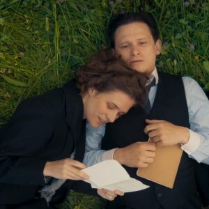 Liv Lisa Fries Instagram - KAFKA Episode 5 today 21:00h @ard @ardmediathek  with me as Milena Jesenská and Joel Basman as Franz Kafka directed by David Schalko & written by Daniel Kehlmann. 💎 Enjoy.