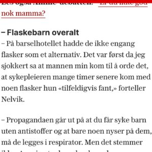 Live Nelvik Instagram - Til dere som ønsker å amme, men ikke får det til: JEG ER EN STOLT FLASKEMAMMA! (Til 3)