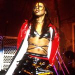 Liyah Dia Instagram - Leather obsession straight from the 90s. 🖤