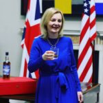 Liz Truss Instagram - Delighted that our iconic Scotch can now go tariff-free to the 🇺🇸. #cheers #highspirits 🥃🥃🥃