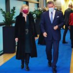 Liz Truss Instagram – Met European Commission Vice-President @maros.sefcovic today on the 🇬🇧🇪🇺 relationship. My priority is protecting peace and stability in NI.