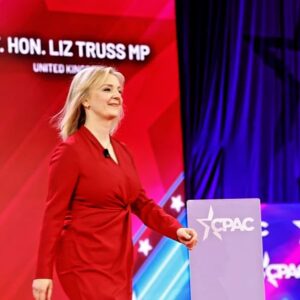 Liz Truss Instagram - Speaking at CPAC in 🇺🇲 on why the West needs conservative leadership. #TenYearsToSaveTheWest