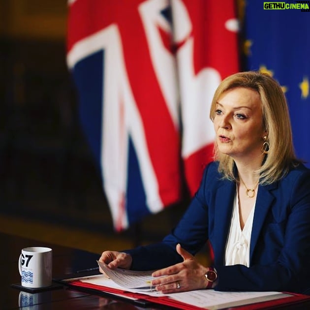 Liz Truss Instagram - Democracies need to win the battle for the soul of global trade. #g7 #freeandfair