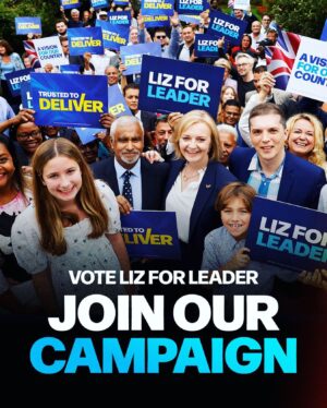 Liz Truss Instagram - ✅✅✅ Join the thousands of @Conservatives who have already signed up to our campaign. 

Link in my bio ⬆️ 
#LizForLeader