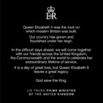 Liz Truss Instagram - Her Majesty Queen Elizabeth II