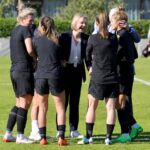 Liz Truss Instagram - Delighted to meet the @lionesses today. The nation thanks you for bringing football home and inspiring a generation of girls to take part in our national game.