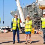 Liz Truss Instagram - Shipbuilding. #madeinscotland #govan #glasgow #clydeside