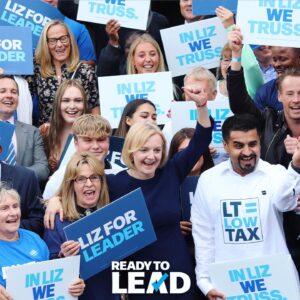 Liz Truss Instagram - I'm trusted to deliver and ready to lead as Prime Minister from day one.

#LizForLeader #ReadyToLead