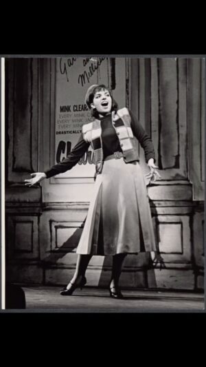 Liza Minnelli Instagram - Hi Kids! Here’s a flashback. 1965, I was 19 in my first broadway show “Flora, the Red Menace”. Thank you my beloved John Kander and Fred Ebb for making it possible to win my first Tony. Take a listen to “A Quiet Thing”.