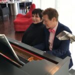 Liza Minnelli Instagram - Daddy loved working with #LucilleBall on #TheLongLongTrailer... she was an utter joy to me as well... my baby, @michaelfeinsteinsings and I gave #BreezinAlongWithTheBreeze our best Lucy and Desi treatment.... #ilovelucy #desiarnaz #richardwhiting #michaelfeinstein #lizaminnelli #lizawithaz