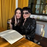 Liza Minnelli Instagram - Delightful dinner last night with sweet friend, Ira De Witt @ira_mira. Sun is shining on my @halston sequins and my Elsa Peretti gold bone cuffs from @tiffanyandco so… sunglasses are essential! We laughed ourselves silly. Our sides still hurt. The food was absolutely delicious and the service was exquisite. I’m not about to tell you where we are… because when girls just want to have fun, we need our hideaways!