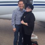 Liza Minnelli Instagram - It's always better to fly with friends especially @michaelfeinsteinsings #lizaminnelli #music #singer #piano #instagood