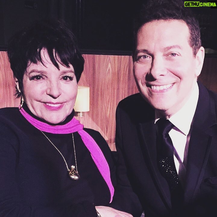 Liza Minnelli Instagram - It was great to be back onstage last week and to sing with my darling friend @michaelfeinsteinsings who I adore. #newyorknewyork #piano #singing #friends #friendship