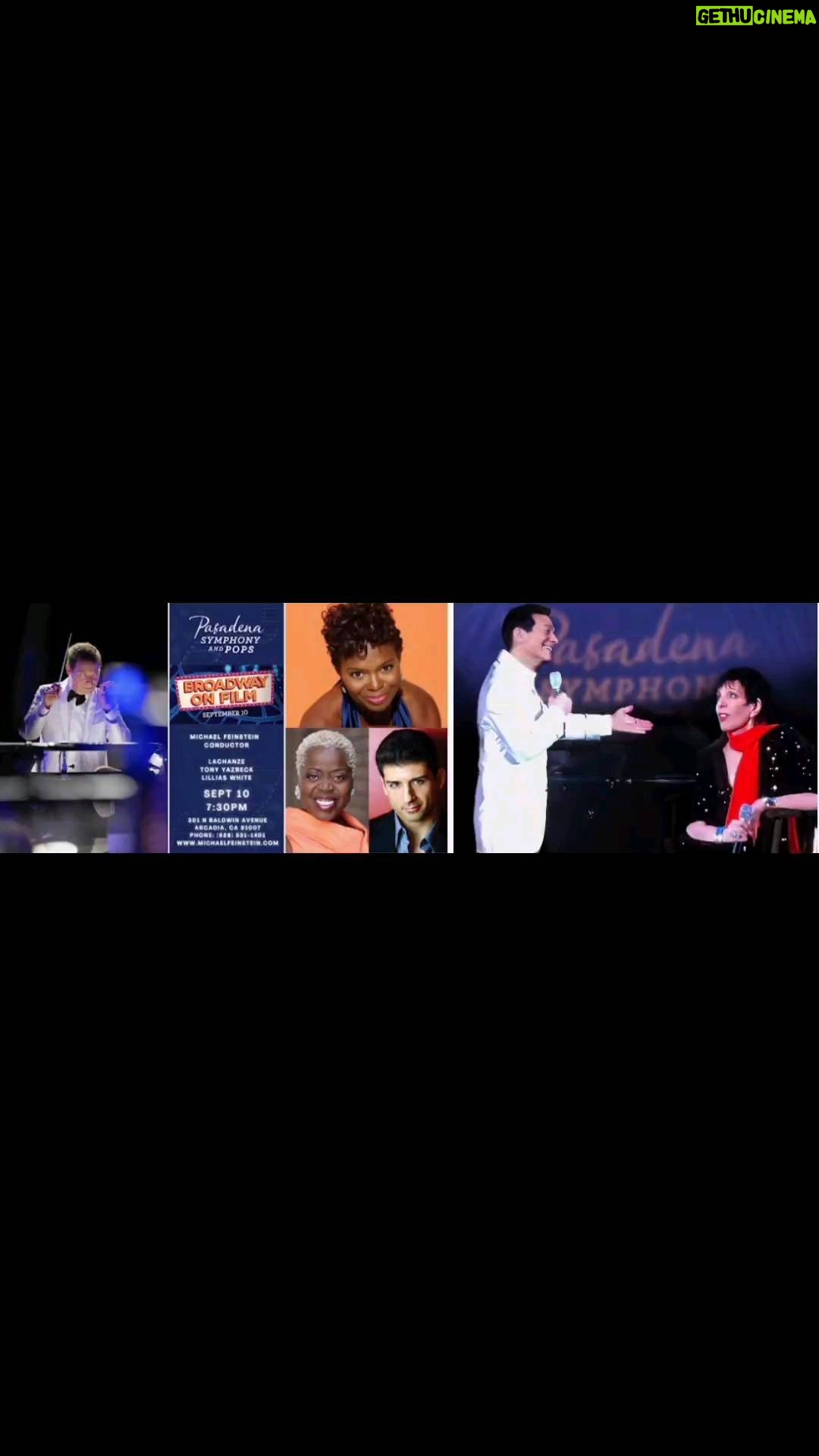 Liza Minnelli Instagram - Hi kids! My Darling @michaelfeinsteinsings is @passymphpops, Sept 10! Michael has a fantastic show for us, “Broadway on Film”. You’ll love every song, every singer & each symphony member. All brilliantly put together by Michael. Will ya be there honey lambs? Link in bio*
