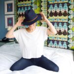 Liza Weil Instagram - Behold! @tina_turnbow captured the elusive genuine smile outta me...a FEAT. She let me keep the hat too. 😏❤️ Peep the full post at @4everblublog Link in bio