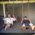 Liza Weil Instagram – Thanks for the swing install @fatslabs.
Magic swings by @stahlandband.
❤️