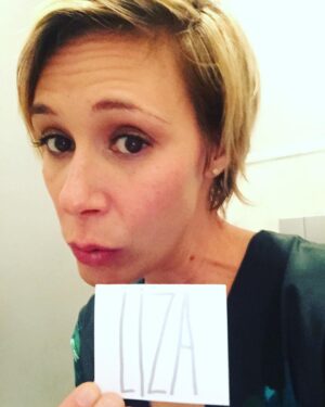 Liza Weil Instagram - Hey! My name is LIZA and shit's about to get weird...