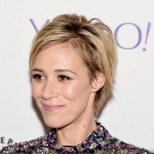 Liza Weil Instagram - Heaps of thanks to @emilychengmakeup @dal11211 and @ashleyzoharstyle for making me look fabu in NYC. ❤️❤️❤️