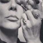 Liza Weil Instagram - with @tina_turnbow doin’ smokey sparkly super secret stuff. ⭐️