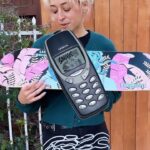 Lizzie Armanto Instagram - Backstory on my @birdhouseskateboards graphic by @choodraws ft @navs5000 & the @nokia snake game🐍🤳👾