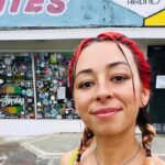 Lizzie Armanto Instagram - Stopped by @RipCity1978 for #SkateShopDay! Growing up this was my local skate shop & it’s such a gem. It’s the one of the longest running skate shop. When you shop at spots like these, you’re supporting your local community. ❤️🛹🛍️