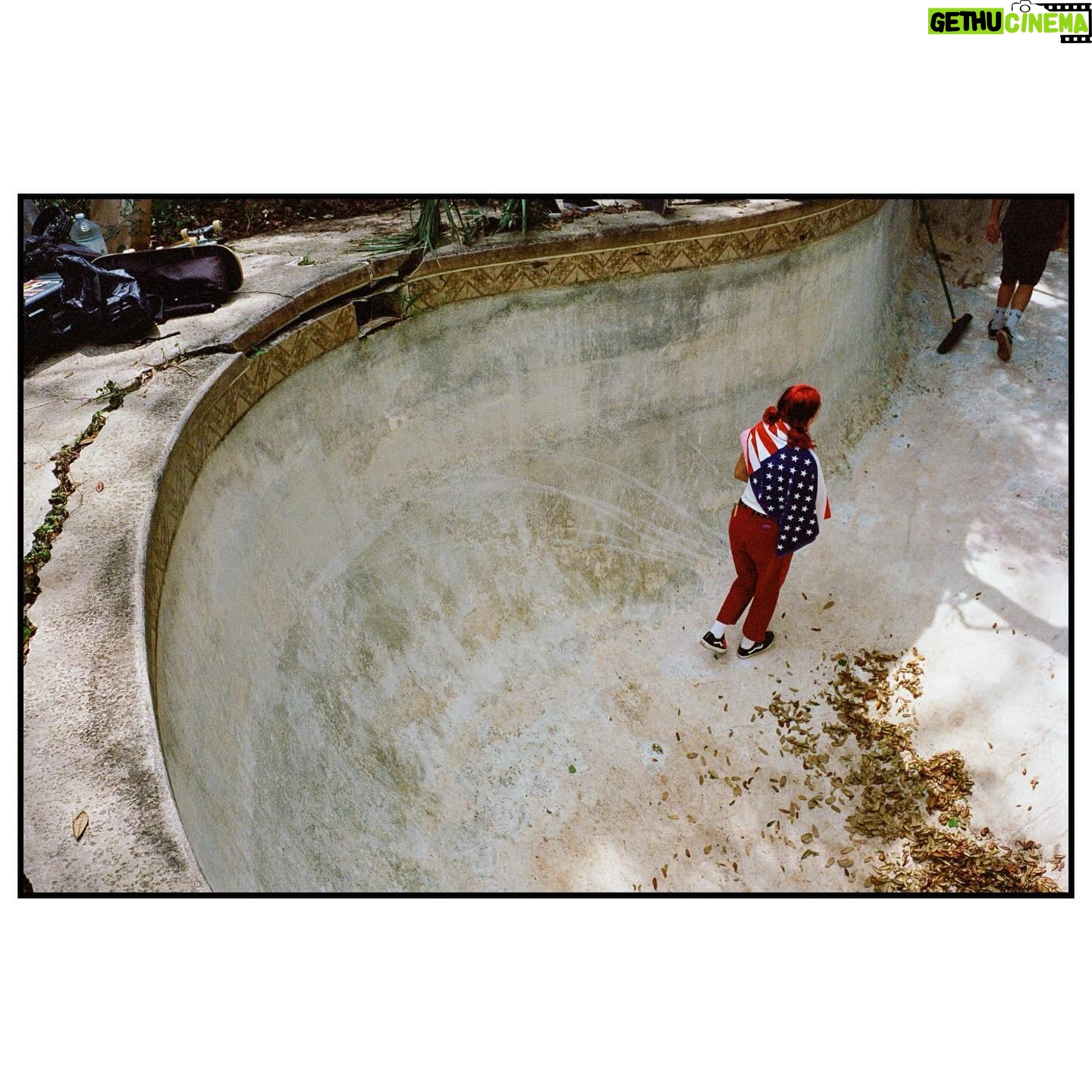 Lizzie Armanto Instagram - Always pay attention to the shadow detail😜 Some portra images from my recent Florida trip. 1. Footy check. Gregson delivers again. 2. Lizzie busting out of the shadows. 3. Lose a bet, wear a flag. #runeshoots #leicam6 #portra400 #madewithkodak #leicadk