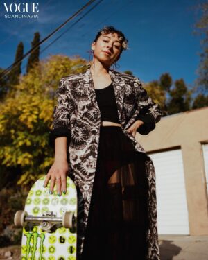 Lizzie Armanto Instagram - A dream come true w/ @voguescandinavia 🤍 caught up about life post injury, the excitement that I have for women pushing forward the skate industry, & my love for licorice.

Photographer @hennakristiina
Styling @michelle_cameron
Styling assistant  @umm_ella
Makeup @johannanomiey
Hair @marandahair
Photo assistant @romanbarret_
Interview by @linneapesonen 

Big thank you to the dream team ⭐️