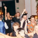Lizzie Armanto Instagram - My 2023 highlight was @axelcrusher & I’s belated wedding party. Here's to making every moment count in 2024! Wishing everyone the best for the new year. 💍💒🎇