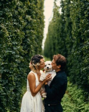 Lizzie Armanto Instagram - My 2023 highlight was @axelcrusher & I’s belated wedding party. Here's to making every moment count in 2024! Wishing everyone the best for the new year. 💍💒🎇