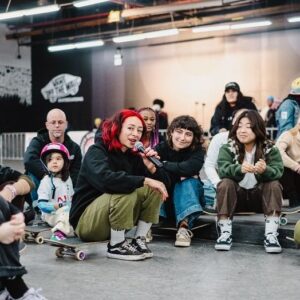 Lizzie Armanto Instagram - This Women's History Month we've had the honor to uplift @lizziearmanto. She inspires us and so many others to be our authentic selves everyday. Go check out her billboard in Venice Beach     our NYC Women's History Month event recap with @bronxgirlsskate and @sk8babes