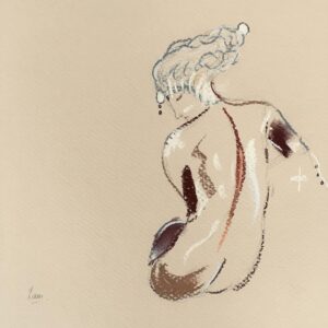 Loan Chabanol Instagram - A.R.I.S.E special piece - queen Arise #arise #art #pastels #canson