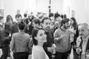 Loan Chabanol Instagram - Full house 🙌🏼 #NAMSIS #art #exhibition at @showgallery 📸 @johngheur #LA
