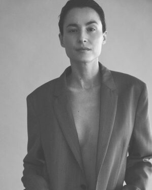 Loan Chabanol Instagram - Just a suit by @reneebevan @michaela_lew
