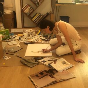 Loan Chabanol Instagram - Repost @loanimation - place of creation —- #artist at work